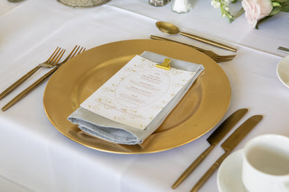 Stand-Out Gold Flatware | Rental
