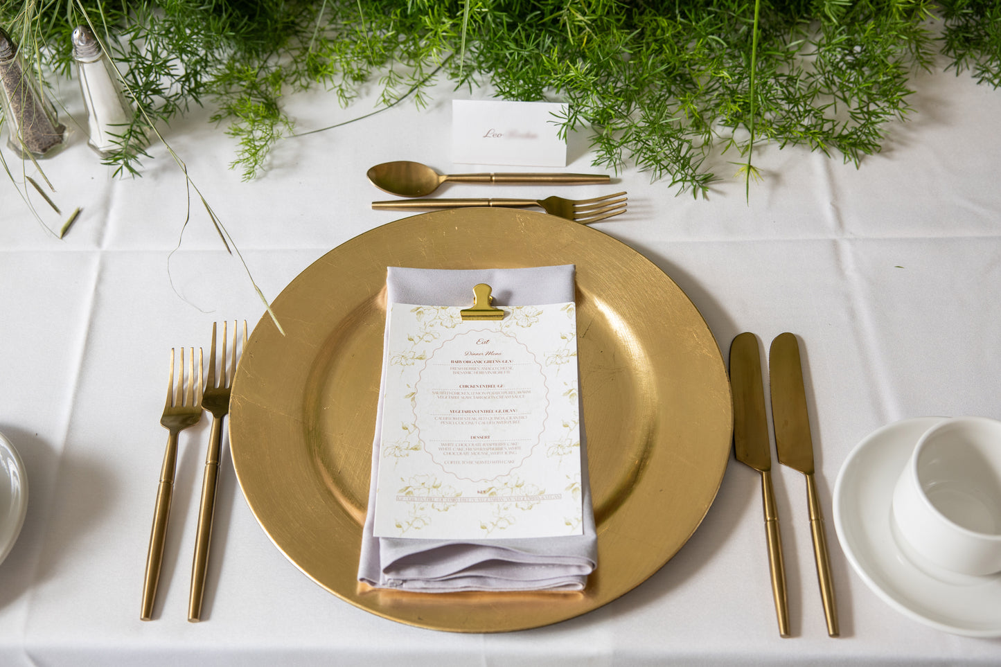 Stand-Out Gold Flatware | Rental